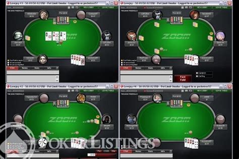 pokerstars zoom poker|Zoom Poker Games .